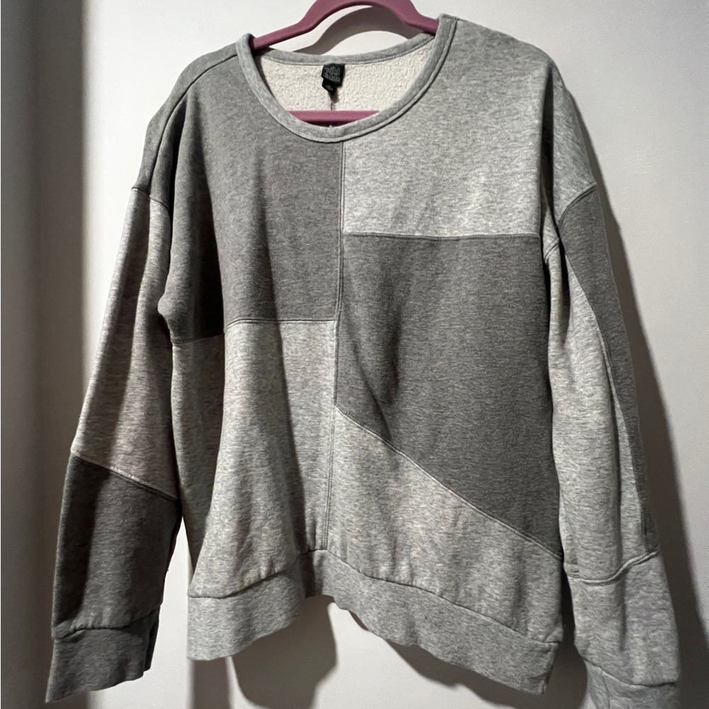 Wild Fable Color Block Crew Neck Sweater